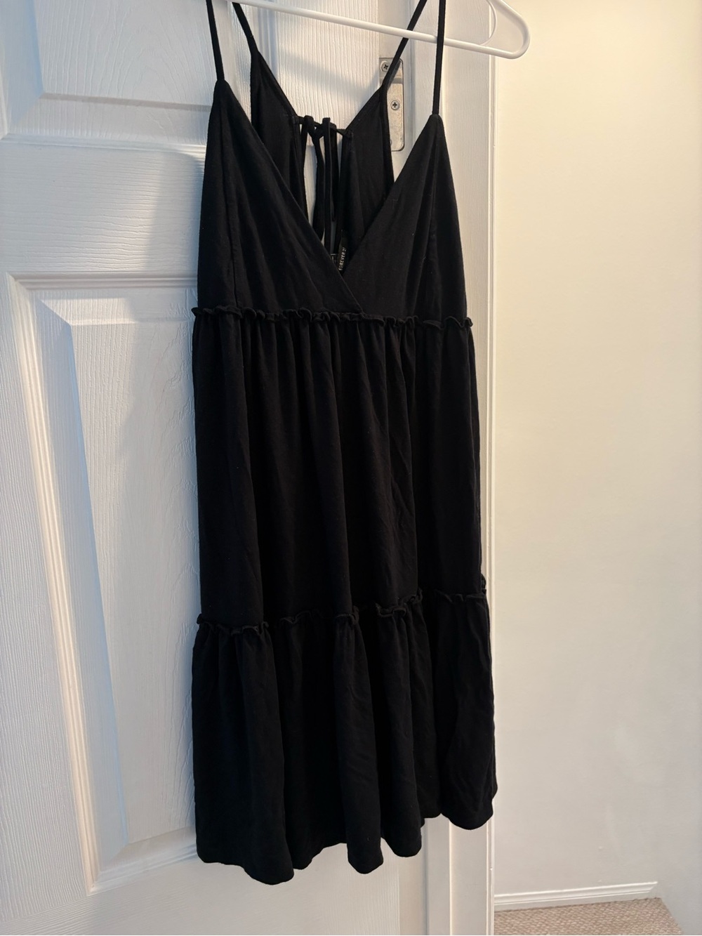 Forever 21 Black Women's Top with Ribbed Texture